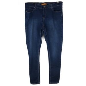 Wax Jean COZY UP KNIT DENIM Medium Skinny Sz 16